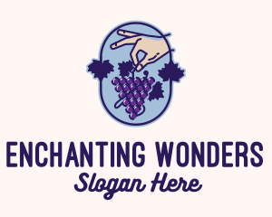 Grape Vine Harvest  logo design