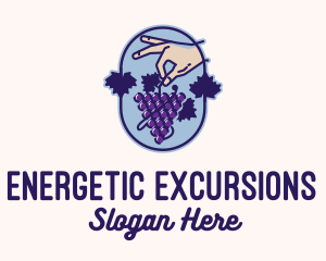 Grape Vine Harvest  logo design