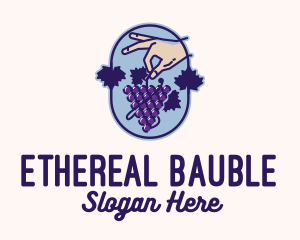 Grape Vine Harvest  logo design