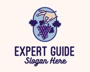 Grape Vine Harvest  logo design