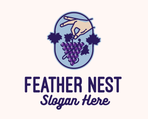 Grape Vine Harvest  logo design