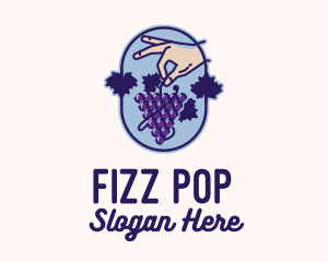 Grape Vine Harvest  logo design