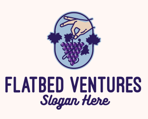 Grape Vine Harvest  logo design