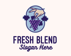 Grape Vine Harvest  logo