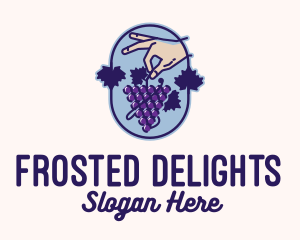 Grape Vine Harvest  logo design