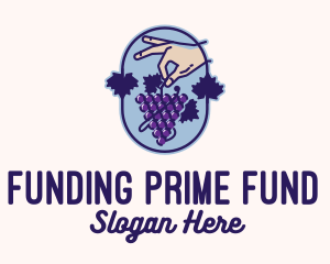 Grape Vine Harvest  logo design