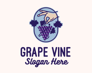 Grape Vine Harvest  logo design