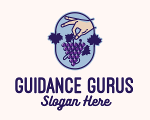 Grape Vine Harvest  logo design