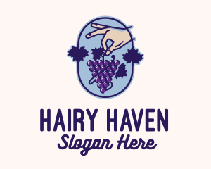 Grape Vine Harvest  logo design