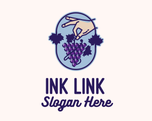 Grape Vine Harvest  logo design