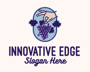 Grape Vine Harvest  logo design