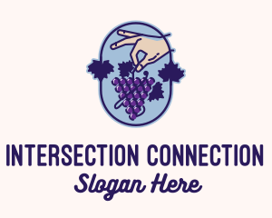 Grape Vine Harvest  logo design