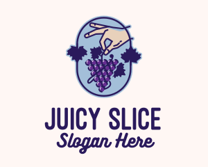 Grape Vine Harvest  logo design