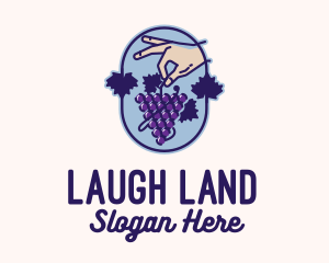 Grape Vine Harvest  logo design