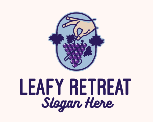 Grape Vine Harvest  logo design