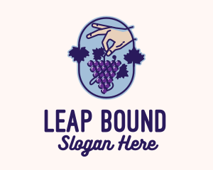 Grape Vine Harvest  logo design