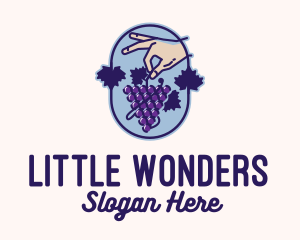 Grape Vine Harvest  logo design