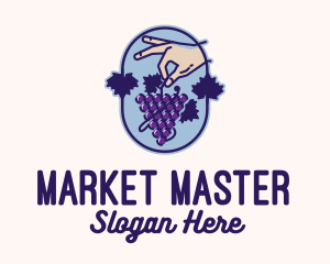 Grape Vine Harvest  logo design