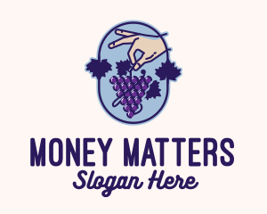 Grape Vine Harvest  logo design