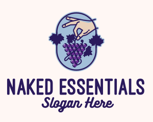 Grape Vine Harvest  logo design