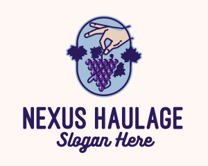 Grape Vine Harvest  logo design