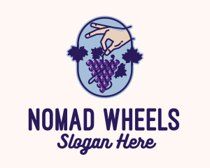 Grape Vine Harvest  logo design