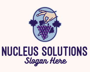 Grape Vine Harvest  logo design