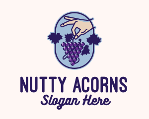 Grape Vine Harvest  logo design