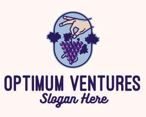 Grape Vine Harvest  logo design