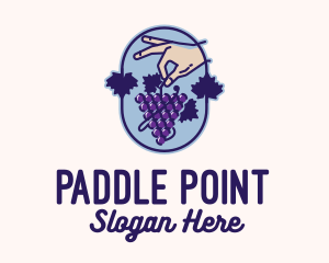 Grape Vine Harvest  logo design