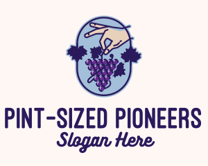 Grape Vine Harvest  logo design