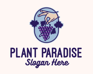 Grape Vine Harvest  logo