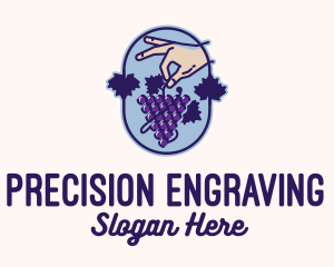 Grape Vine Harvest  logo design