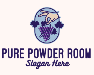 Grape Vine Harvest  logo design