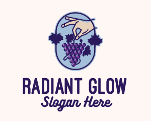 Grape Vine Harvest  logo design