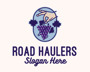 Grape Vine Harvest  logo design