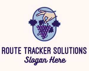 Grape Vine Harvest  logo design