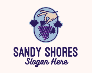 Grape Vine Harvest  logo design