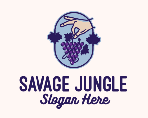 Grape Vine Harvest  logo design