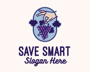 Grape Vine Harvest  logo design