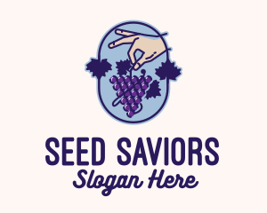 Grape Vine Harvest  logo design