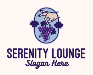 Grape Vine Harvest  logo design