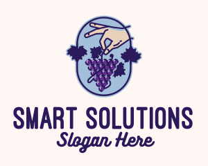 Grape Vine Harvest  logo design