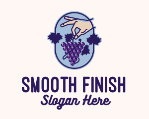 Grape Vine Harvest  logo design