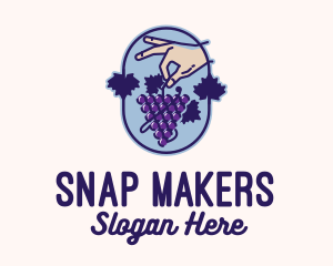 Grape Vine Harvest  logo design