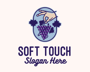 Grape Vine Harvest  logo design