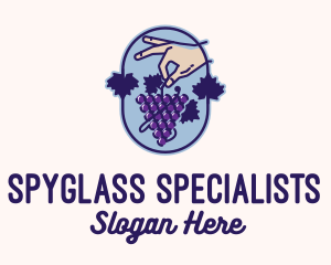 Grape Vine Harvest  logo design