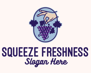 Grape Vine Harvest  logo design