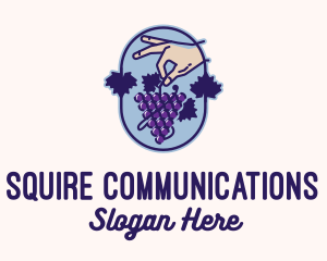 Grape Vine Harvest  logo design