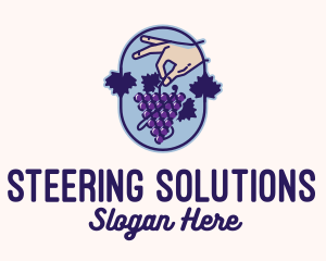 Grape Vine Harvest  logo design